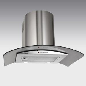 Okap WK-6 Largo 90 inox – wydajność w kuchni, stylowy design, stal inox, szerokość 90 cm