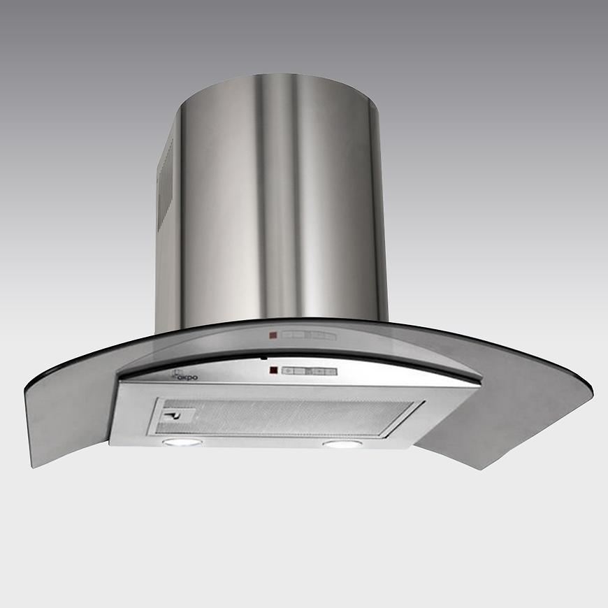 Okap WK-6 Largo 90 inox – wydajność w kuchni, stylowy design, stal inox, szerokość 90 cm