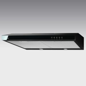 Okap WK-7 K-Glass 60 czarny – elegancki design, funkcjonalność, nowoczesne materiały