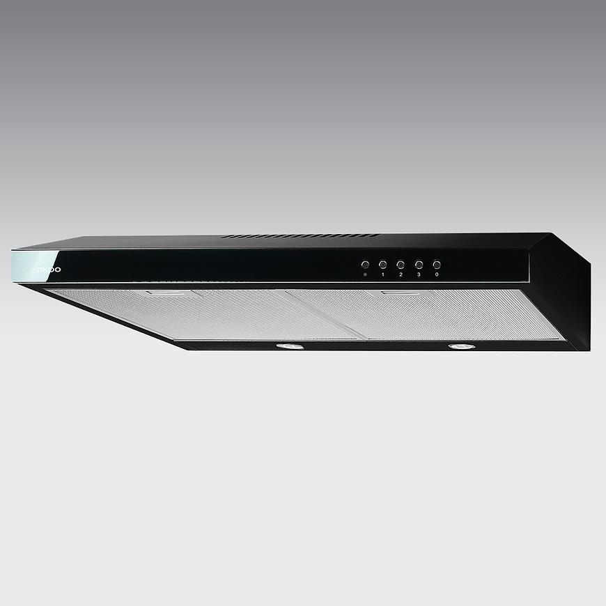 Okap WK-7 K-Glass 60 czarny – elegancki design, funkcjonalność, nowoczesne materiały
