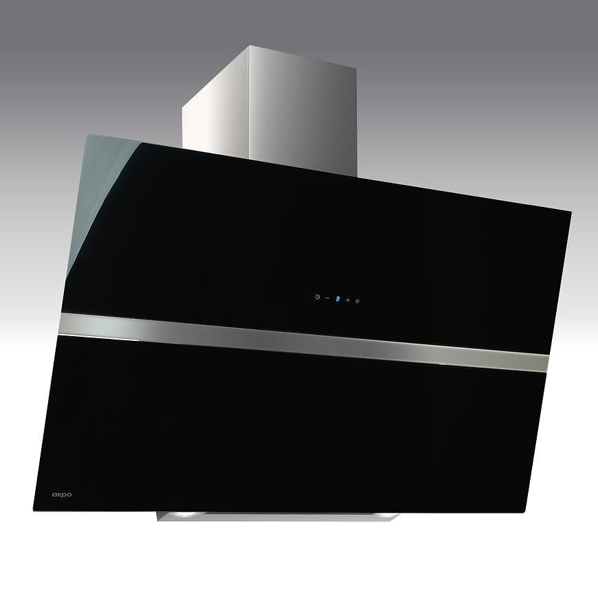 Okap WK-9 Venus 90 Czarny – nowoczesny design, wysoka wydajność, kolor czarny, szerokość 90 cm