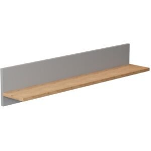 Półka Denver Szary Chinchilla/Hikora – nowoczesny design, funkcjonalność, trwałość