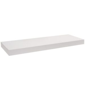Półka FS 60/24 biała – nowoczesny design, kompaktowe wymiary 595×235 mm, idealna do aranżacji wnętrz