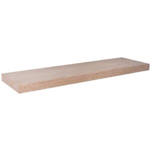 Półka FSD 80/24 dąb fornirowany – funkcjonalna półka, dąb, 80 cm szerokości, 24 cm głębokości
