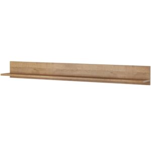 Półka wisząca Larona 02 185 cm dąb riviera jasny – nowoczesny design, jasny kolor, solidny materiał
