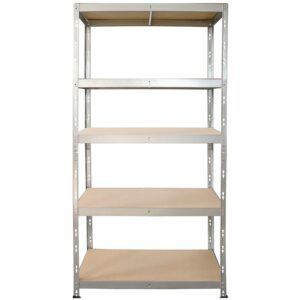 Regał metalowy magazynowy nitowany Stabil II ocynkowany 180x90x45cm – 250kg/5 półek