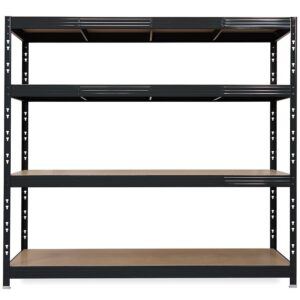 Regał RR1-6020/4 180x200x60 – 4 półki/300kg – wytrzymały regał do biura, nowoczesny design, przestronny