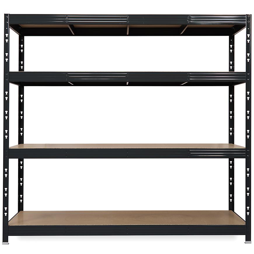 Regał RR1-6020/4 180x200x60 – 4 półki/300kg – wytrzymały regał do biura, nowoczesny design, przestronny