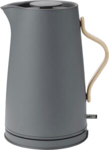 Czajnik elektryczny Emma szary mat – elegancki design, szybkie gotowanie, pojemność 1,7L