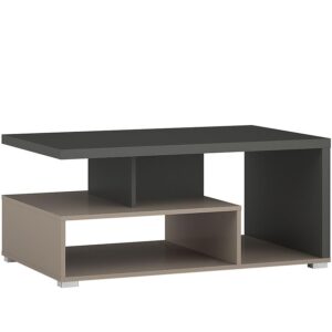 Stolik kawowy Serio czarny/congo 99 – nowoczesny design, elegancki kolor, funkcjonalny