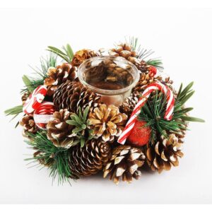 Świecznik 8.5x17cm 47676 – elegancki design, idealny do każdego wnętrza