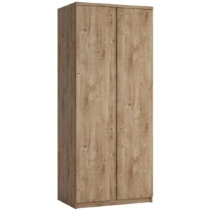 Szafa 2d Fribo Fris02 Dąb Ribbeck Złoty – elegancki design, funkcjonalność, naturalne wykończenie