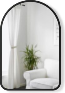 Lustro ścienne Hub 91 cm – nowoczesny design, okrągłe, eleganckie wykończenie