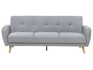 Sofa rozkładana dla 3 osób FLORLI  Jasnoszary