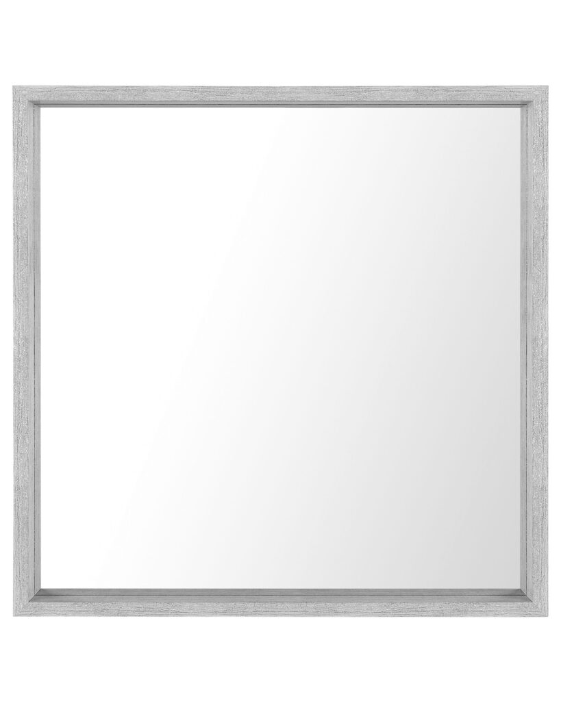 Lustro ścienne BRIGNOLES 50 cm 50 cm Szary