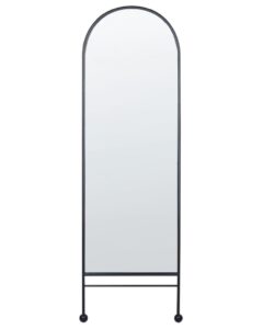 Lustro ścienne JARNAGES 45 cm 145 cm Metal Czarny