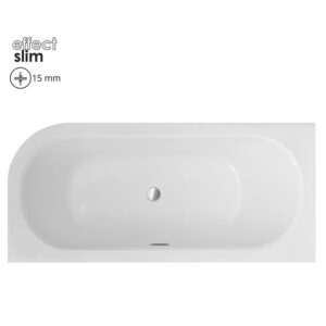 Wanna Avita Slim+170/75l+nogi – elegancka, nowoczesna, komfortowa, biała