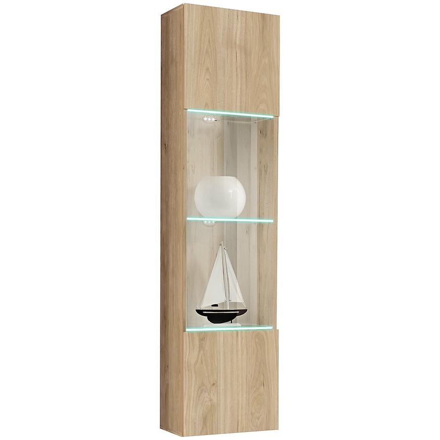 Witryna FLY HJ FY 42 hickory jackson – nowoczesny design, funkcjonalność, naturalne drewno