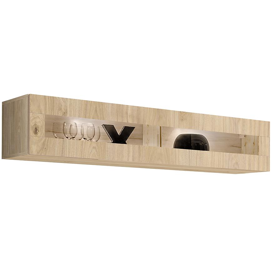 Witryna FLY HJ FY 51 hickory jackson – nowoczesny design, funkcjonalność, naturalne drewno