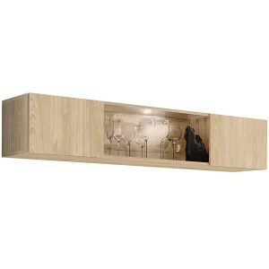 Witryna FLY HJ FY 52 hickory jackson – elegancki styl, hickory, pojemna, nowoczesna