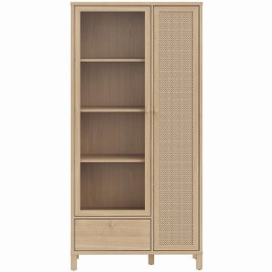 Witryna Skelbit RTTV622L-D95D – elegancka witryna, szklane drzwi, styl nowoczesny, wysoka jakość