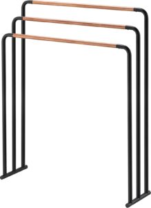 Wieszak na ręcznik Plain czarny – minimalistyczny design, wysoka jakość, idealny do łazienki