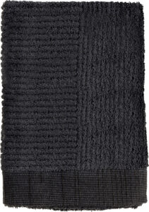 Ręcznik Classic 50 x 70 cm czarny – miękki materiał, elegancki kolor, idealny do łazienki