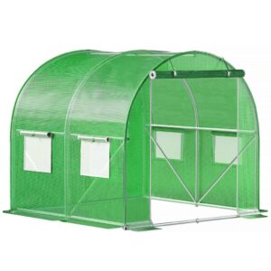 Folia zapasowa do tunelu ogrodowego 2x2x2 m poszycie na szklarnię UV-4 140gs/m zielone