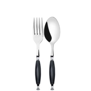 COUNTRY Czarny – zestaw do serwowania w pudełku – elegancki design, funkcjonalność, idealny do każdego wnętrza