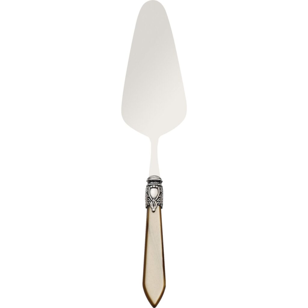 Oxford onyx – łopatka do ciasta, elegancki design, kolor czarny, stal nierdzewna