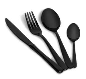 Zestaw sztućców 24 el. Vesper Black Zwieger