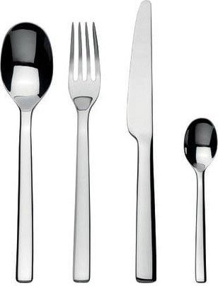 Komplet sztućców 24 elementy Ovale – elegancki design, stal nierdzewna, dla 6 osób