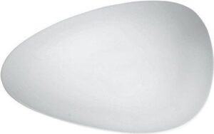 Talerz Colombina – elegancki design, biały kolor, ceramika