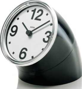 Zegar stołowy Cronotime czarny – elegancki design, funkcjonalność, stylowy dodatek do wnętrz