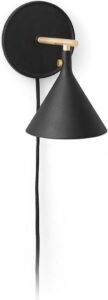 Kinkiet Cast Sconce z dyfuzorem rozpraszającym światło – nowoczesny design, elegancki styl, uniwersalne zastosowanie