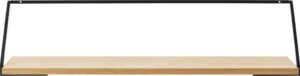 Półka Rail 92 x 25 cm naturalny dąb – elegancki design, funkcjonalność, solidne wykonanie