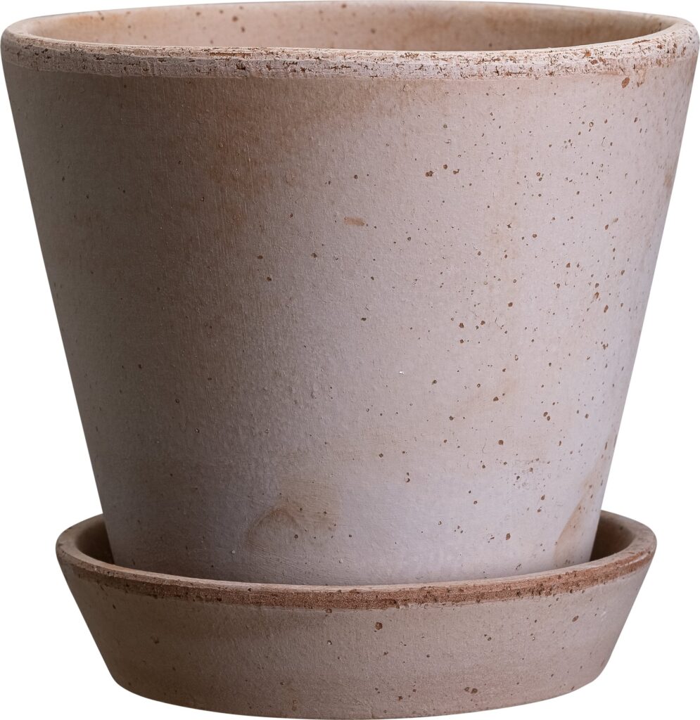 Doniczka Julie 14 cm różowa z podstawką – elegancki design, praktyczne zastosowanie, idealna do dekoracji