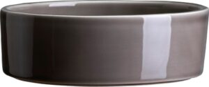 Podstawka pod doniczkę Hoff 21 cm szara szkliwiona – elegancki design, funkcjonalność, trwałość, materiał ceramiczny