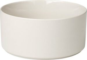 Miseczka Pilar 20 x 9,5 cm moonbeam – elegancki design, ceramiczna, jasnoszara