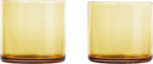 Szklanka Mera 0,2 l, 2 szt. Dull Gold – elegancki design, złoty kolor, pojemność 0,2 l