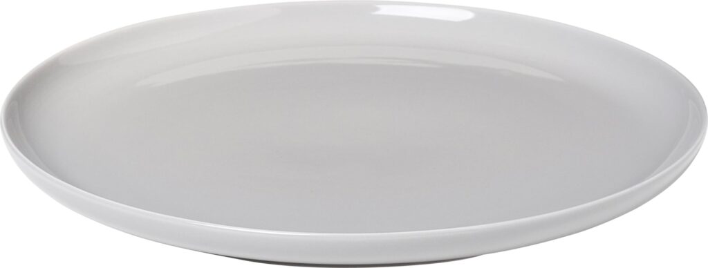 Talerz obiadowy Ro nimbus cloud – elegancki design, kolor szary, ceramiczny