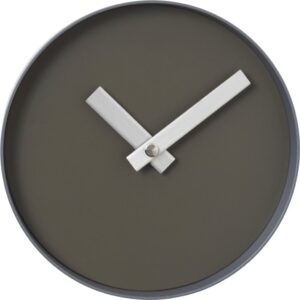 Zegar ścienny Rim 20 cm Tarmac/Steel Grey – nowoczesny design, wysoka jakość, idealny do każdego wnętrza