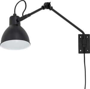 Kinkiet Jili czarny – nowoczesny design, elegancki kolor, idealny do różnych wnętrz