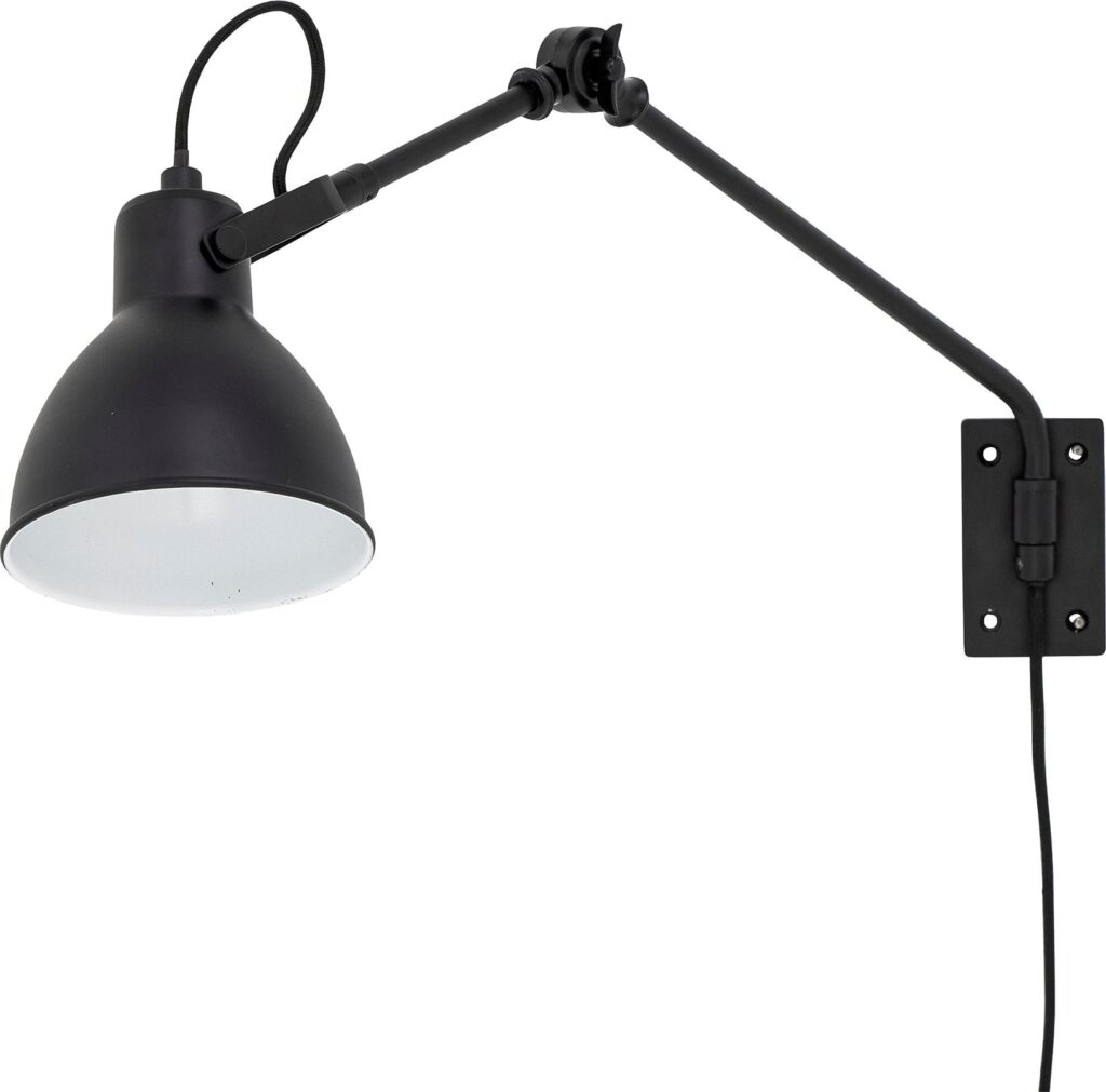 Kinkiet Jili czarny – nowoczesny design, elegancki kolor, idealny do różnych wnętrz