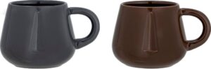 Kubki Noela 350 ml 2 szt. – świąteczny wzór, ceramiczne, idealne na prezent