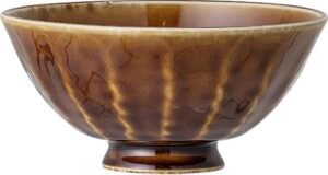 Miska Camellia 13 cm brązowa – elegancki design, uniwersalny kolor, idealna do serwowania
