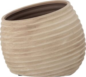 Osłonka na doniczkę Cimmy 22 cm – elegancki design, trwały materiał, idealna do wnętrz