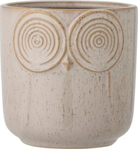 Osłonka na doniczkę Dallas 12,5 cm – elegancki design, idealna do wnętrz, ceramiczna