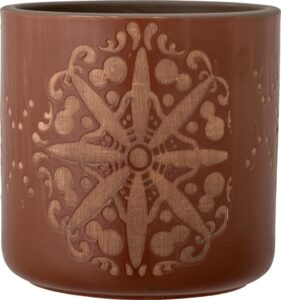 Osłonka na doniczkę Safio 23 cm – elegancki design, uniwersalny kolor, trwały materiał
