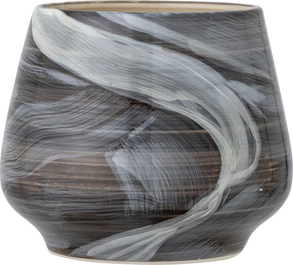 Osłonka na doniczkę Skjalm 18 cm – elegancki design, uniwersalny kolor, trwały materiał
